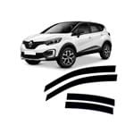 Ficha técnica e caractérísticas do produto Calha de Chuva Tg Poli Renault Captur 2017 a 2020 4 Portas