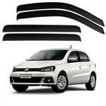 Ficha técnica e caractérísticas do produto Calha Defletor Chuva Volkswagen Golf 16/17 - 4 Portas - Ecoflex