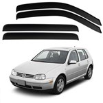Ficha técnica e caractérísticas do produto Calha Defletor Chuva Volkswagen Golf 99/11 - 4 Portas - Ecoflex