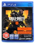Ficha técnica e caractérísticas do produto Call Of Duty Black Ops 4 - Specialist Edition - PS4