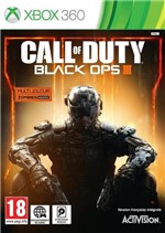 Ficha técnica e caractérísticas do produto Call Of Duty : Black Ops III - XBOX-360 - Microsoft