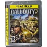 Ficha técnica e caractérísticas do produto Call Of Duty 3 Platinum - PS3
