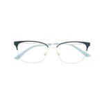 Ficha técnica e caractérísticas do produto Calvin Klein Armação de Óculos Retangular - Azul