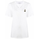Ficha técnica e caractérísticas do produto Calvin Klein Camiseta com Bordado - Branco