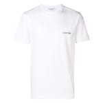 Ficha técnica e caractérísticas do produto Calvin Klein Camiseta com Logo Contrastante - Branco