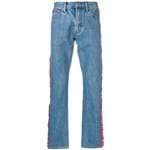 Ficha técnica e caractérísticas do produto Calvin Klein Jeans Calça Jeans com Logo - Azul
