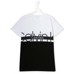 Ficha técnica e caractérísticas do produto Calvin Klein Kids Camiseta com Estampa de Logo - BRANCO