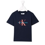 Ficha técnica e caractérísticas do produto Calvin Klein Kids Camiseta com Logo - Azul