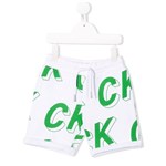 Ficha técnica e caractérísticas do produto Calvin Klein Kids Logo Shorts - BRANCO