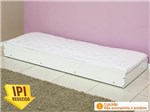 Cama Auxiliar 78x190 Cm com 4 Rodízios - Santos Andirá Teen