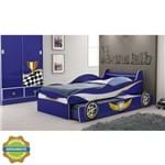 Cama Bibox Carro Enzo Azul Gelius