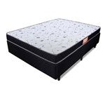 Cama Box Casal (Box + Colchão) Espuma D33 Anti Alérgico BF Colchões 138x188x54cm