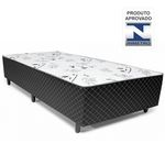 Ficha técnica e caractérísticas do produto Cama Box Conjugado Casal Espuma E Estrutura Ortopédica 138x188x40