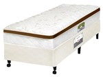 Cama Box Solteiro (Box + Colchão) Castor Mola - 48cm de Altura Bambu Euro