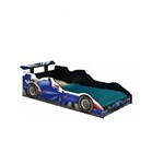 Ficha técnica e caractérísticas do produto Cama Carro Fórmula 1 Infantil Azul - J&A Móveis