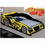 Ficha técnica e caractérísticas do produto Cama Carro Speedy Racing Juvenil - Amarelo