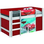 Ficha técnica e caractérísticas do produto Cama Carros Disney Play - Pura Magia - Branca/Vermelha