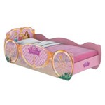 Ficha técnica e caractérísticas do produto Cama Carruagem Infantil Princesas Disney Star - Pura Magia - Rosa