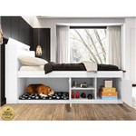 Ficha técnica e caractérísticas do produto Cama Casal Pet Puppy Branca Framar