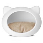 Ficha técnica e caractérísticas do produto Cama Casinha Cat Cave Branco Guisa - Guisa Pet