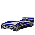 Ficha técnica e caractérísticas do produto Cama de Solteiro Carro Speed Gelius - Azul