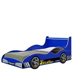 Ficha técnica e caractérísticas do produto Cama de Solteiro Carro Tuning Gelius - Azul
