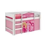 Ficha técnica e caractérísticas do produto Cama Infantil Barbie Play com Cortina - Pura Magia