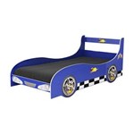 Ficha técnica e caractérísticas do produto Cama Infantil Carro Rally - Azul