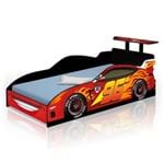 Ficha técnica e caractérísticas do produto Cama Infantil Carro Speed com Colchão Diversas Cores - Vermelho
