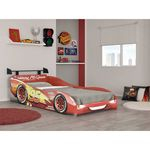 Ficha técnica e caractérísticas do produto Cama Infantil Carros Disney Plus Aerofólio Vermelha Pura Magia
