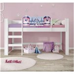 Ficha técnica e caractérísticas do produto Cama Infantil Frozen Disney Play com Escada e Cortina Play Pura Magia