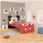 Ficha técnica e caractérísticas do produto Cama Infantil Mickey Disney Plus Padrão Solteiro Pura Magia - VERMELHO