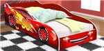 Ficha técnica e caractérísticas do produto Cama Infantil/ Mini Cama Carro 96 Vermelho Lojas Movex - Rpm Móveis