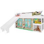 Ficha técnica e caractérísticas do produto Cama Infantil Playground Meu Fofinho Branco - Art In Móveis