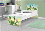 Ficha técnica e caractérísticas do produto Cama Infantil Uly Dinossauros Irmãos com Colchão - Casah