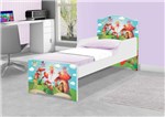 Ficha técnica e caractérísticas do produto Cama Infantil Uly Fadinhas Meninas com Colchão - Casah