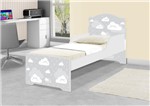 Ficha técnica e caractérísticas do produto Cama Infantil Uly Nuvens Cinza - Casah