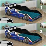 Ficha técnica e caractérísticas do produto Cama Carro Formula 1 068 Azul - Azul - J a Moveis