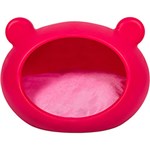 Cama para Pet Dog Cave Rosa Fluo Pequeno com Almofada Rosa - Meemo