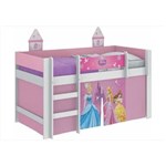 Ficha técnica e caractérísticas do produto Cama Princesas Disney Play Princesas - Pura Magia - Rosa