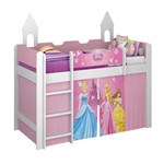 Ficha técnica e caractérísticas do produto Cama Pura Princesas Disney Play Magia - Rosa