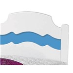 Ficha técnica e caractérísticas do produto Cama Solteiro Iris Branco / Azul / Branco - Cambel
