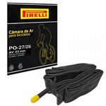 Ficha técnica e caractérísticas do produto Câmara Ar Pirelli PO-27/28 Grosso 33mm Mtb Bike Caloi Monark