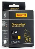 Ficha técnica e caractérísticas do produto Câmara Ar Pirelli PR-29 1.75/2.35 Presta 48mm Mtb Bike