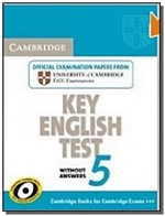 Ficha técnica e caractérísticas do produto Cambridge Key English Test 5 Sb