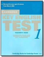 Ficha técnica e caractérísticas do produto Cambridge Key English Test Tb 1