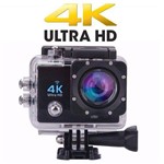 Ficha técnica e caractérísticas do produto Câmera 4k Ultra Hd Action Cam Go Sports Pro Original Fullhd 1080p Wi-fi E60 30fps e 60fps Grave Vídeos Incríveis