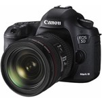 Ficha técnica e caractérísticas do produto Câmera Canon DSLR EOS 5D Mark III com Lente 24-70mm