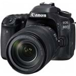 Ficha técnica e caractérísticas do produto Câmera Canon Dslr Eos 80d com Lente de 18-135mm