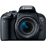 Ficha técnica e caractérísticas do produto Câmera Canon Dslr Eos Rebel T7i com Lente 18-55mm